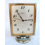 vintage cartier desk clock