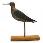 vintage carved painted shorebird decoy