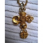 vintage christian lacroix neckalce