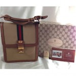 vintage gucci mesenger bag with original box