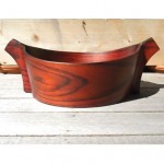 vintage jens quistgaard for dansk rosewood salad serving bowl