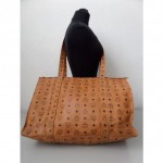 vintage mcm shopper tote handbag