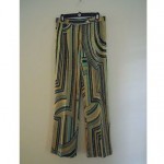 vintage metallic missoni pants