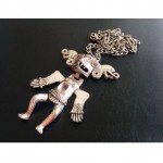 vintage tortolani figural necklace