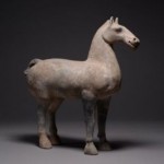 ancient han dynasty terracotta horse