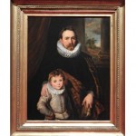 antique 17th century dutch portrait