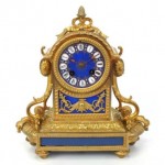 antique 19th century sevres porcelain french mantel clock
