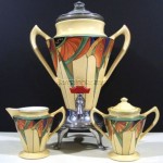 vintage 1920s royal rochester fraunfelter coffee percolator set