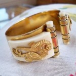 vintage 1930s seahorse bracelet