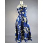 vintage 1940s nos alfred shaheen sundress