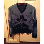 vintage 1950s hopalong cassidy sweater
