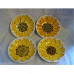 vintage 1960s vera neumann handpainted bowls