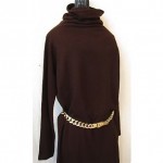 vintage 1970s bonnie cashin cashmere cowl neck maxi dress