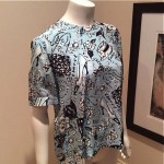 vintage 1993 chanel silk blouse