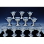 vintage birks sterling champagne glasses dessert dishes