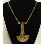 vintage bjorn weckstrom for lapponia bronze necklace