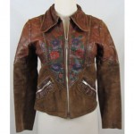 vintage char leather jacket