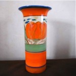 vintage clarice cliff vase