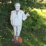 vintage colonel sanders lightning rod