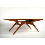 vintage danish modern johanne andersen smile table