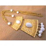 vintage goldette necklace