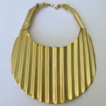 vintage krizia bib necklace