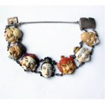 vintage toshikane happy gods bracelet