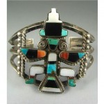 vintage zuni knifewing bracelet