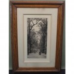 antique 1886 edward slocombe etching