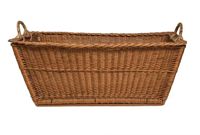 antique 1890s french laundry basket