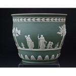 antique 1893 wedgwood jasperware jardiniere