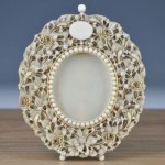 antique 19th century carved picture frame