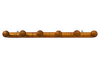antique french faux bamboo coat rack