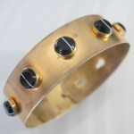 antique victorian banded agate bracelet