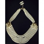 pre-owned chanel pearl necklace