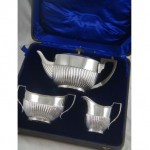 vintage 1910 edwardian silver tea set