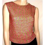 vintage 1950s doreen hand beaded cashmere shell