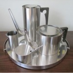 vintage 1968 arne jacobsen stelton coffee tea set