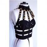 vintage 1992 versace cage corset