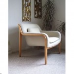 vintage bill stephens for knoll lounge chair