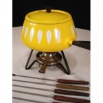 vintage catherine holm fondue pot