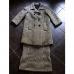 vintage coat skirt ensemble