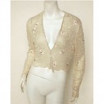 vintage embroidered rhinestone jacket