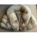 vintage fox fur shrug