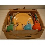 vintage homer laughlin fiesta set