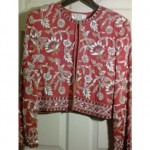 vintage i magnin beaded jacket