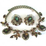 vintage juliana rhinestone set