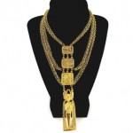 vintage kenneth jay lane pharaoh necklace