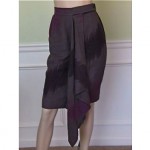 vintage lanvin wool skirt