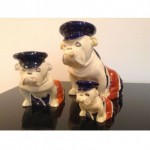 vintage large royal doulton bulldog figurine